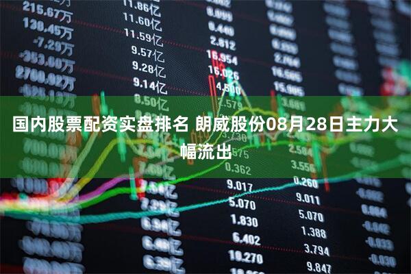 国内股票配资实盘排名 朗威股份08月28日主力大幅流出