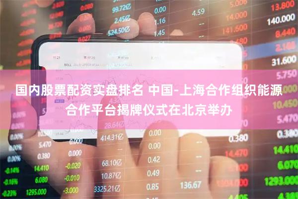 国内股票配资实盘排名 中国-上海合作组织能源合作平台揭牌仪式在北京举办
